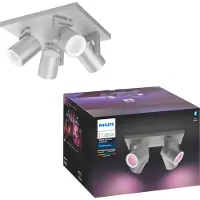 Philips Hue Argenta Aufbauspot White & Color - Weiß - 4 Spots