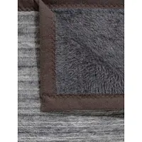 Ibena Plaid Fano Grau-50 x 200 cm