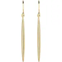 Elli Ohrringe 925 Sterling Silber Geo in Gold | Gr.: onesize