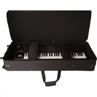 Gator GK-88 SLIM Robuste schlanke EPS-Hartschaumtasche für Keyboards mit 88 Tasten