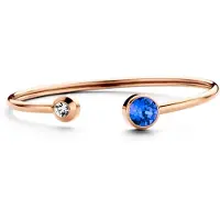 CO88 Collection Damen Blau Rosegold Armband aus der CO88 Kollektion 8CB-90257