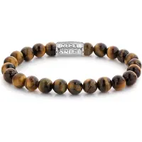 Rebel & Rose RR-80042-S Herren-Armband Stones Tiger Lily 8 mm