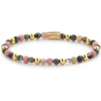 Rebel & Rose - MORE BALLS THAN MOST - WINTER GLOW - 18ct yellow gold plated / 4 MM