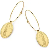 CO88 Collection Elegante Goldohrringe aus der CO88 Kollektion