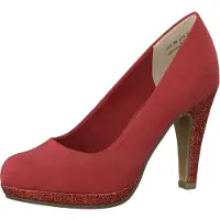 Marco Tozzi Damen-Pumps Rot, Farbe:rot, EU Größe:37