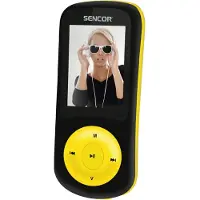 Sencor SFP 5870 BYL MP3/MP4 player Black, Yellow