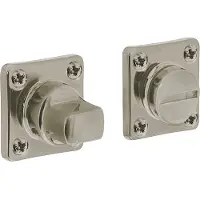Intersteel Verschluss der Toilette Tira quadratisch nickel matt