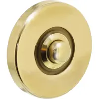 Intersteel Runde Türklingel Chimea Messing lackiert