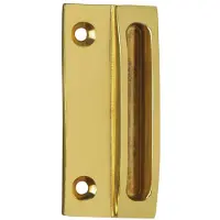 Intersteel Schließblech Fixon für Fensterverschluss Messing
