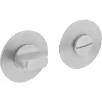 Intersteel Magnet-Rosette Tira WC-Verschluss Edelstahl rund