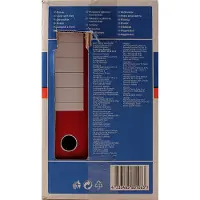 Aro Ordner, Polypropylen, DIN A4, 75 mm, breit, rot, 10 Stück