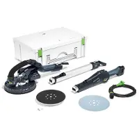 Festool LHS-E 225 EQ-Plus S/W PLANEX Langshalsschleifer ( 575217 ) 550W 215mm im Systainer + Schleifteller