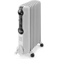 De'Longhi De’Longhi TRRS 0920, Öl-Heizlüfter, Öl, Drinnen, Flur, Weiß, LED