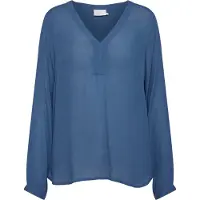 Kaffe langärmelige bluse, amber