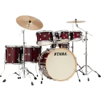 Tama Superstar Classic Exotix 22" 7 Teile Gloss Garnet Lacebark Pine