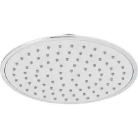 Wiesbaden Regendusche ABS 20cm Chrom/Grau