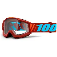 100% Goggles 100% ACCURI DAUPHINE (Anti-Fog Clear Glass) (NEW) I (Anti-Fog Clear Glass) (NEW)