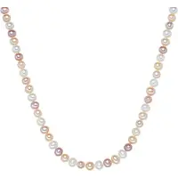 Valero Pearls Damen Sterling Silber Süßwasser-Zuchtperle silber - 3832