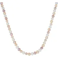 Valero Pearls Damen Sterling Silber Süsswasser-Zuchtperle silber - 3832