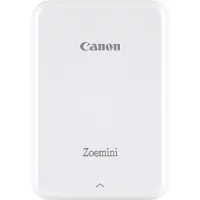 Canon Zoemini mobiler Fotodrucker, Weiß, ZINK (Zero ink), 314 x 400 DPI, 2" x 3" (5x7.6 cm), Bluetooth, Weiß