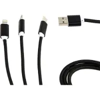 Gembird CC-USB2-AM31-1M, 1 m, USB A, USB 2.0, Schwarz