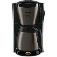 Philips Café Gaia Collection Kaffeemaschine HD7547/80, Filterkaffeemaschine, 1,2 l, Gemahlener Kaffee, 1000 W, Schwarz, Titan