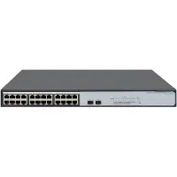 HP OfficeConnect 1420 24G 2SFP+, Unmanaged, L2, Gigabit Ethernet (10/100/1000), Vollduplex, Rack-Einbau, 1U