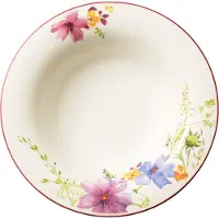 Villeroy & Boch Suppenteller "Suppenteller Mariefleur Basic ø 23 cm bunt", bunt, Speiseteller, Suppenteller