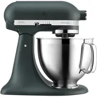 KitchenAid Artisan, Standmixer, Schwarz, Schlagen, Kneten, Mixen, 1 m, 4,8 l, Pebbled Palm