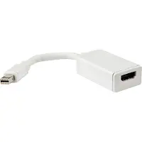 DeLOCK Adapter mini Displayport / HDMI, 0,18 m, Mini DisplayPort, HDMI Typ A (Standard), Männlich, Weiblich, Schwarz