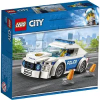LEGO 60239 City Streifenwagen, Polizei-Spielzeug für Kinder ab 5 Jahre, Auto inklusive Minifigur für spannende Verfolgungsjagden