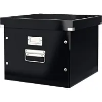Leitz Ablage- und Transportbox für Hängeregistratur Serie Click + Store, schwarz