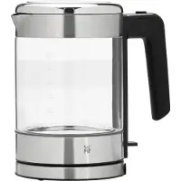 WMF KITCHENminis 0413190011, 1 l, 1900 W, Edelstahl, Glas, Wasserstandsanzeige, Überhitzungsschutz