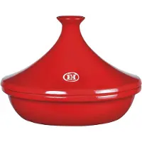 Emile Henry Tagine Flame puodas, Ø 27cm, raudonas