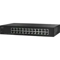 Cisco Small Business SF110-24, Unmanaged, L2, Fast Ethernet (10/100), Vollduplex