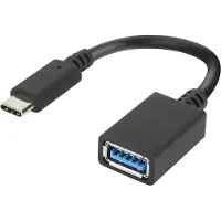 Lenovo 4X90Q59481, 0,14 m, USB C, USB A, USB 3.2 Gen 1 (3.1 Gen 1), 5 Gbit/s, Schwarz