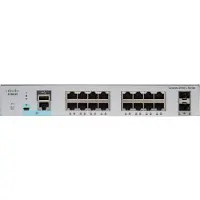 Cisco Catalyst 2960L-16TS-LL - Switch - managed - 16 x 10/100/1000 + 2 x Gigabit SFP (Uplink) - Desktop, an Rack montierbar