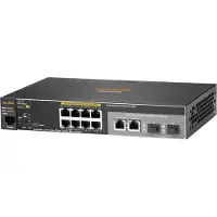 HP Aruba Networking 2530 8 PoE+, Managed, L2, Fast Ethernet (10/100), Power over Ethernet (PoE), Rack-Einbau, Wandmontage