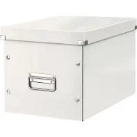 Leitz Aufbewahrungsbox Click + Store, für ovale/höhere Gegenstände 320 x 310 x 360 mm, weiß