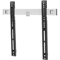 One For All WM 6411, 81,3 cm (32"), 165,1 cm (65"), 80 kg, 200 x 200 mm, 400 x 400 mm, Schwarz, Silber