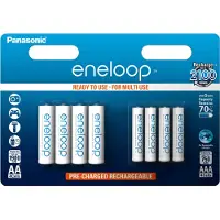 Panasonic BK-KJMCCE44E, Wiederaufladbarer Akku, AA, 8 Stück(e), 1900 mAh