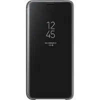 Samsung Schwarzes Original Clear View Standing Klapphülle für das Galaxy S9