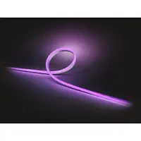 Philips Hue White and Color ambiance Outdoor Lightstrip 2 Meter, Universalstreifenleuchte, Bluetooth/Zigbee, Weiß, LED, Silikon, Nicht austauschbare(s) Leuchtmittel