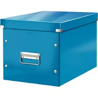 Leitz Aufbewahrungsbox Click + Store, für ovale/höhere Gegenstände 320 x 310 x 360 mm, blau