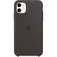 Apple Original iPhone 11 Hülle - Silikon - Backcover/Soft Case - Schwarz