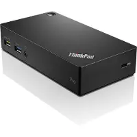Lenovo ThinkPad USB 3.0 Pro Dock, Kabelgebunden, USB 3.2 Gen 1 (3.1 Gen 1) Type-A, 3,5 mm, 10,100,1000 Mbit/s, Schwarz,
