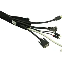VivoLink PROZIPSLEEVE2.5, Schwarz, 1 Stück(e), 1 Stück(e), 2500 mm, 250 g, 272 g