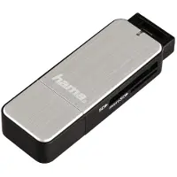 Hama Usb 3.0 Multi Sd/microsd Alu Kartenleser