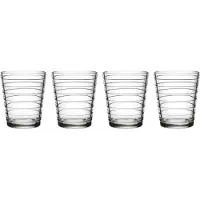 Iittala Wasserglas Aino Aalto Klar 220 ml (4er-Set)
