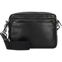 PICARD Leder Umhängetasche Buddy Clutch and Crossbody Black schwarz